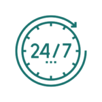 24/7 Availability