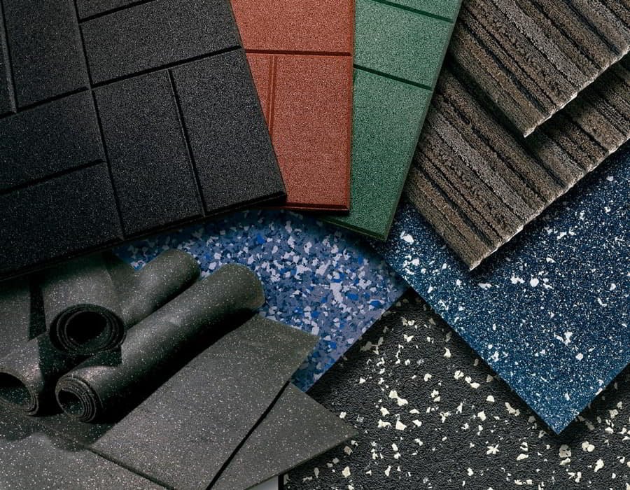 EPDM Rubber Tiles Flooring Dubai