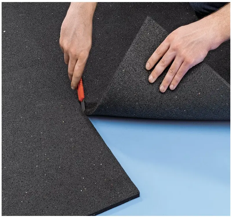 Rubber Flooring Installation Common In Dubai