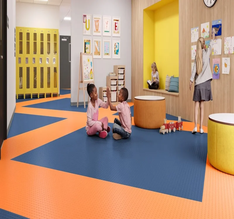 Premium rubber flooring for Dubai homes