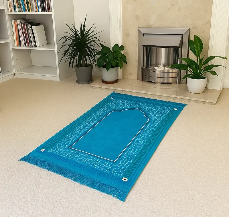 Non-slip backing prayer mats