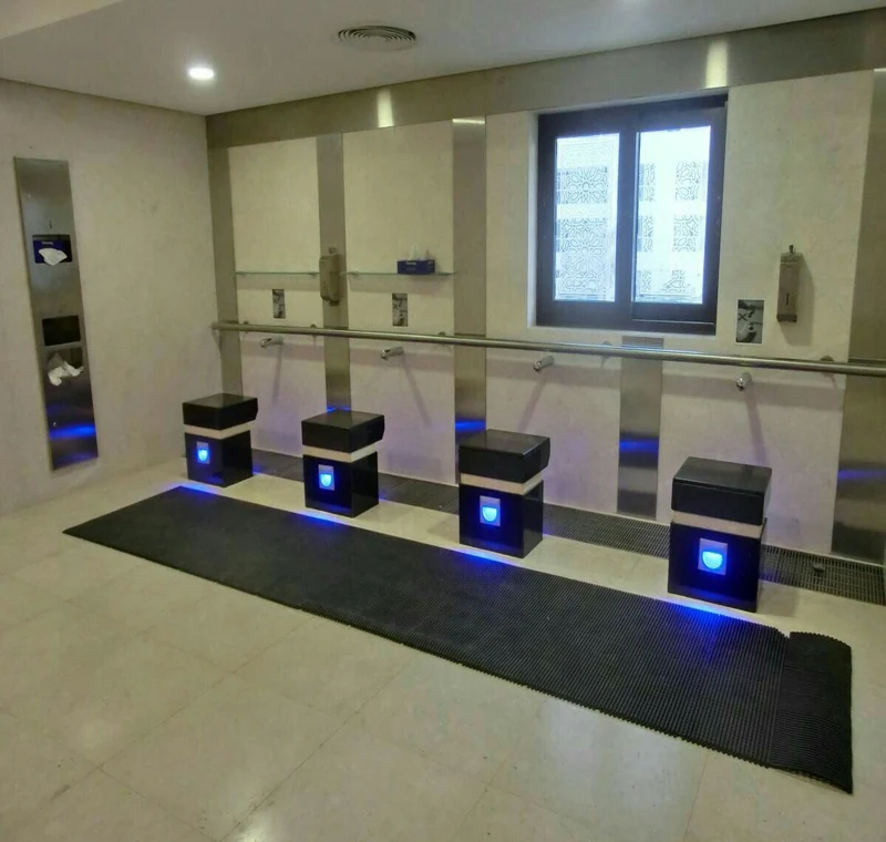 Waterproof mat for ablution spaces