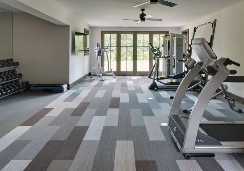 High-Quality Home Rubber Gym Flooring Solutions